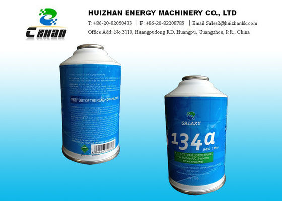 China 99.9% het Gas van Zuiverheidshfc Koelmiddelen R134A in Klein kan of 30LB 13.6KG-Cilinder met OEM Verpakking leverancier